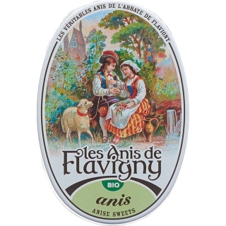 Les Anis De Flavigny Anisbonbons Bio 50g