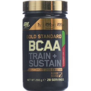 Optimum Bcaa Gold Std.t&s Strawberry&kiwi 266g