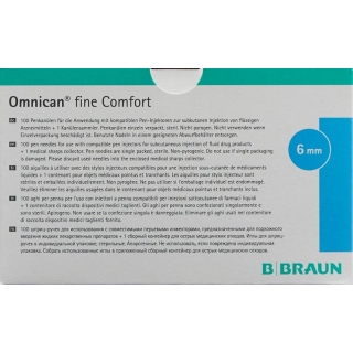 Omnican Fine Comfort G31x6mm M Disposal 100 шт.