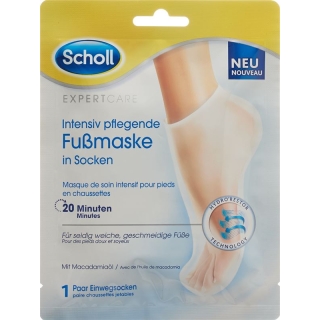 Scholl ExpertCare интенсивно питательная маска для ног 2 шт.