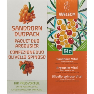 Weleda Sanddorn Vital Sirup Duo 2x 250ml