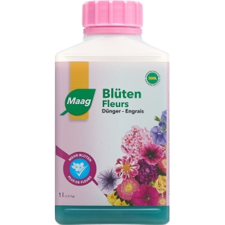 Maag Blüten Duenger Konzentrat Flasche 1L