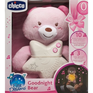 Chicco Gute Nacht Baerchen Pink