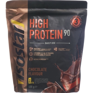 Isostar High Protein 90 powder chocolate bag 400g