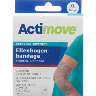 Actimove Everyday Support Elbow Bandage XL Pads, Velcro Tape