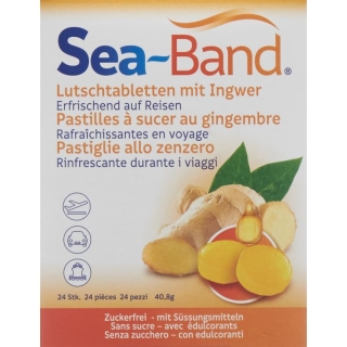 Пастилки Sea-Band с имбирем 24 шт.