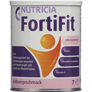 Fortifit Pulver Erdbeere Dose 280g