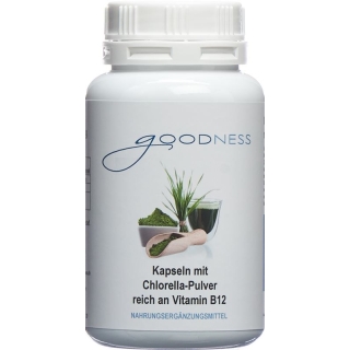 Goodness Chlorella Pulv Vit B12 Kapseln 600mg 90 Stück