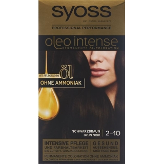 Syoss Oleo Intense 2-10 Black Brown