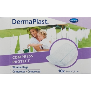 DermaPlast Compress Protect 5х7,5см 10 шт.