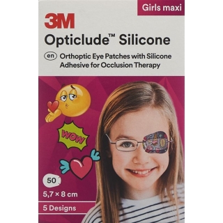 3M Opticlude Sil Augenv 5.7x8cm Maxi Gi (n) 50 Stück