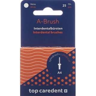 Top Caredent A-щетка 4 Idbh-w Белый 25 шт.