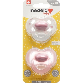 MEDELA Baby Nuggi Original 6-18 Розовый