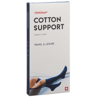 Носки Venosan COTTON SUPPORT A-D M черные 1 пара