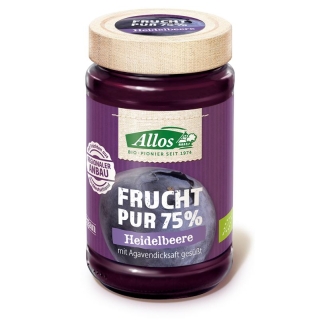 Варенье Allos Fruit Pure черничное органическое 250г