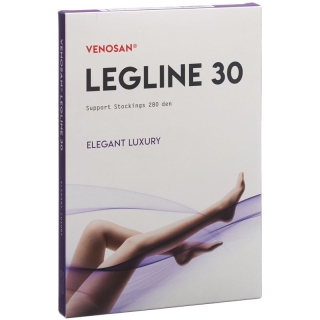 Venosan Legline 30 A-d L Black 1 Paar