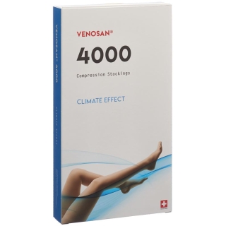 Venosan 4001 A-GH KKL1 S длинные закрытые черные мужские 1 пара