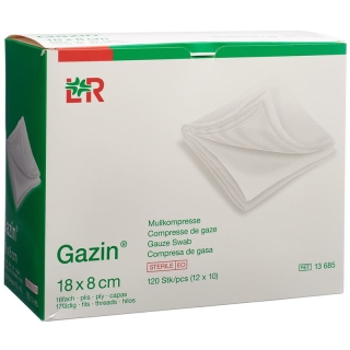 Gazin Set 10 Longuet 8x18cm 16fach Typ17 St 12 Stück