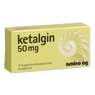 Ketalgin Zäpfchen 50mg 10 Stück