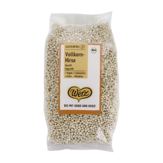 gluten-free puffed millet Werz wholemeal Btl 125 g