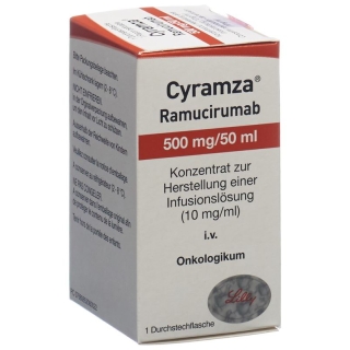 Cyramza Inf Konz 500 mg / 50ml Durchstf