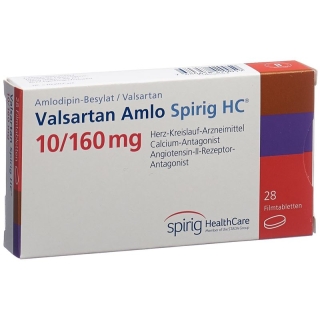 Valsartan Amlo Spirig HC Filmtabletten 10/160mg 28 Stück