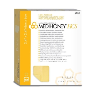 Medihoney Antibacterial Hcs 6x6cm 10 Stück