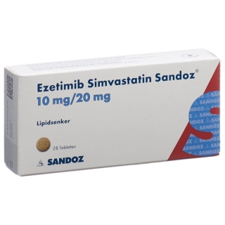 Ezetimib Simvastatin Sandoz Tabletten 10/20mg 28 Stück