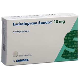 Escitalopram Sandoz Schmelztabletten 10mg 60 Stück