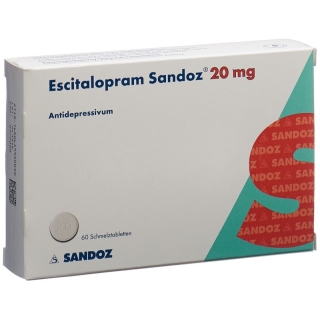 Escitalopram Sandoz Schmelztabletten 20mg 60 Stück