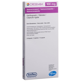 Cresemba Kapseln 100mg 14 Stück