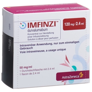 Imfinzi Infusionskonzentrat 120mg Durchstechflasche 2.4ml