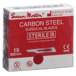 Swann-morton Skalpellkling Fig.15 Steril 100 Stück