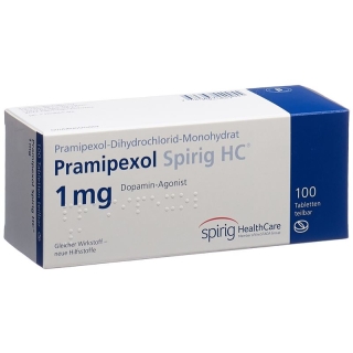 Pramipexol Spirig HC Tabletten 1mg (neu) 100 Stück