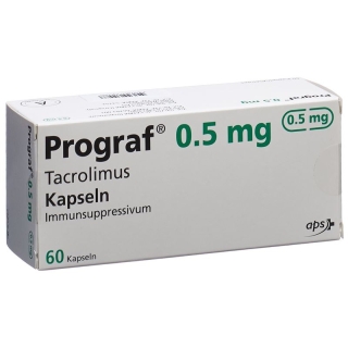 Prograf (pi) Kapseln 0.5mg 60 Stück