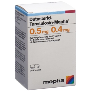 Dutasterid Tamsulosin Mepha Kapseln 0.5/0.4mg 30 Stück