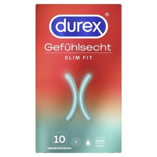 Презервативы Durex Real Feel Slim Fit, 10 шт.