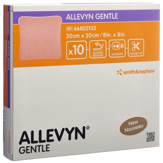 Allevyn Gentle Wundverband 20x20cm 10 Stück