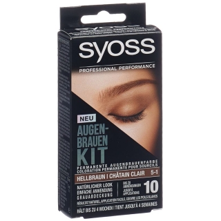 Syoss Augenbrauen-Kit Hellbraun 10ml