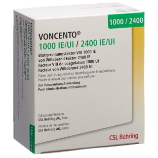 Voncento 1000 I.e./2400 I.e. Cum Solv 10ml