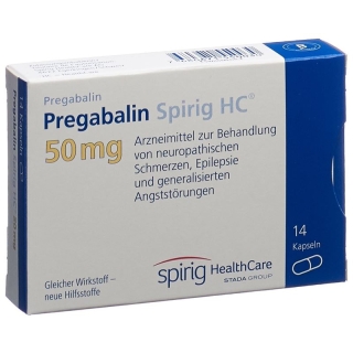 Pregabalin Spirig HC Kapseln 50mg 14 Stück