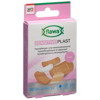 Пластыри Flawa Sensitive Plast 3 размера 32 шт.