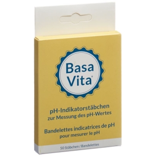 Basa Vita Ph-indikatorstäbchen 50 Stück