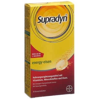 Supradyn Energy железный душевой поддон 30 шт.