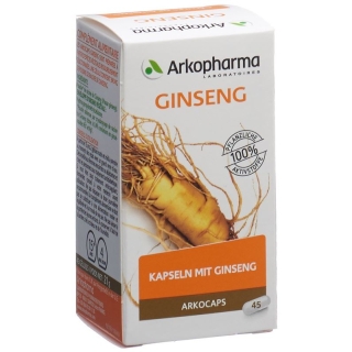 Arkocaps Ginseng Kapseln Dose 45 Stück