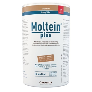 Moltein PLUS Ready2Mix Капучино Ds 400 г