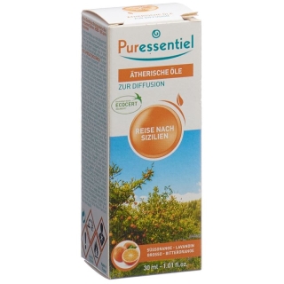 Puressentiel Journey to Sicily Essential Oil Diffuser 30ml