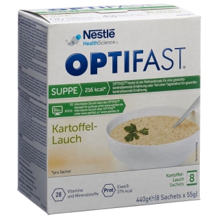 Optifast Potato-leek soup 8 bags 55g