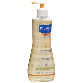 Масло для умывания сухой кожи Mustela 500 мл.