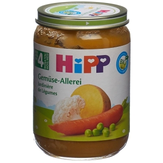 Hipp Gemüse-allerlei Glas 190g